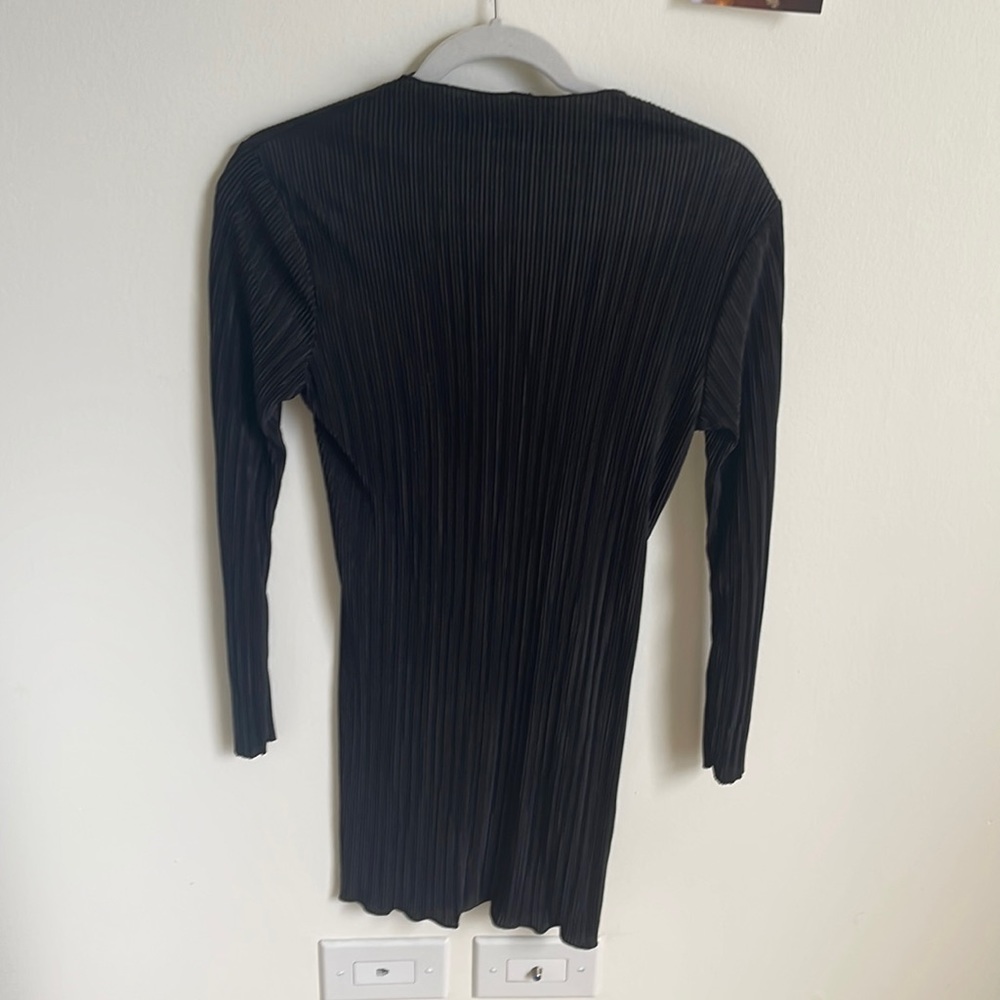 Boohoo Pleated LBD